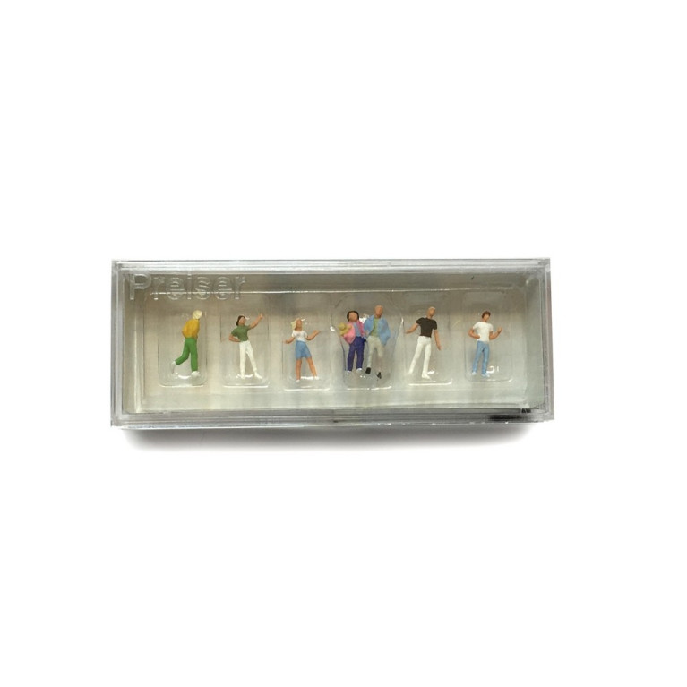 7 personnages jeunes -N-1/160-PREISER 79078