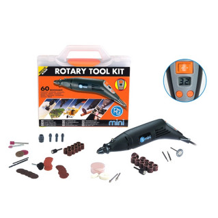 Kit outil rotatif multiusages 60 accessoires  - PGMINI M.9650