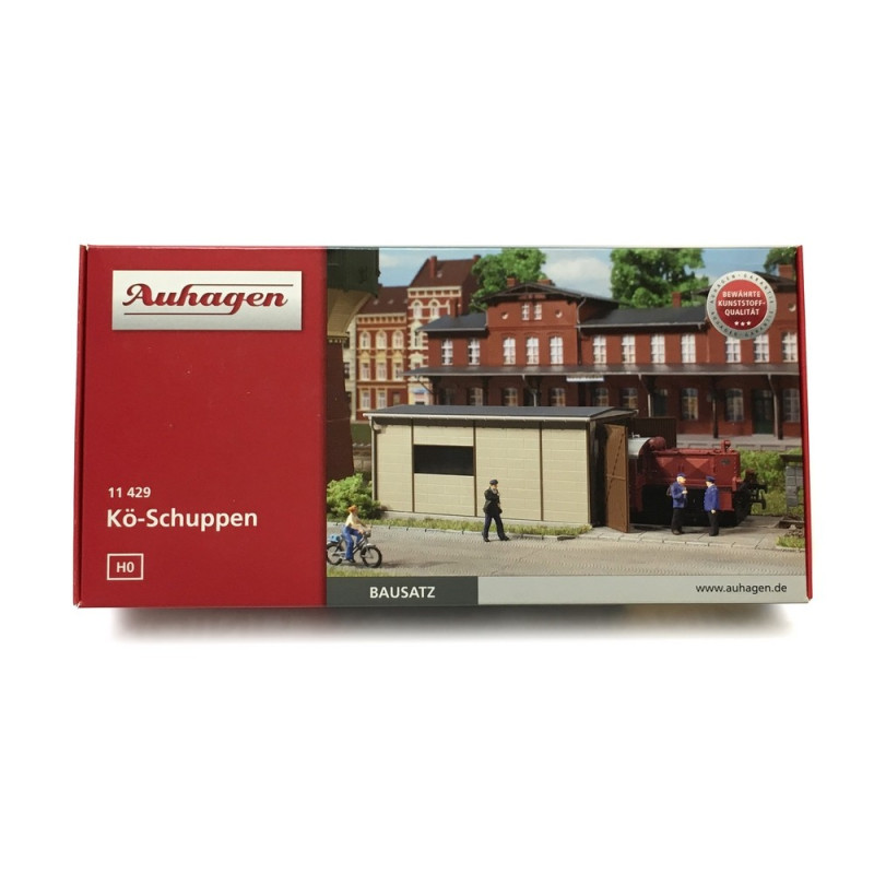 Hangar à locomotive-HO 1/87-AUHAGEN 11429