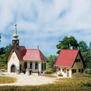 Eglise de village et son presbytère-N 1/160-AUHAGEN 14461