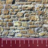 Plaque cartonnée mur de pierres HO-1/87-VOLLMER 46036