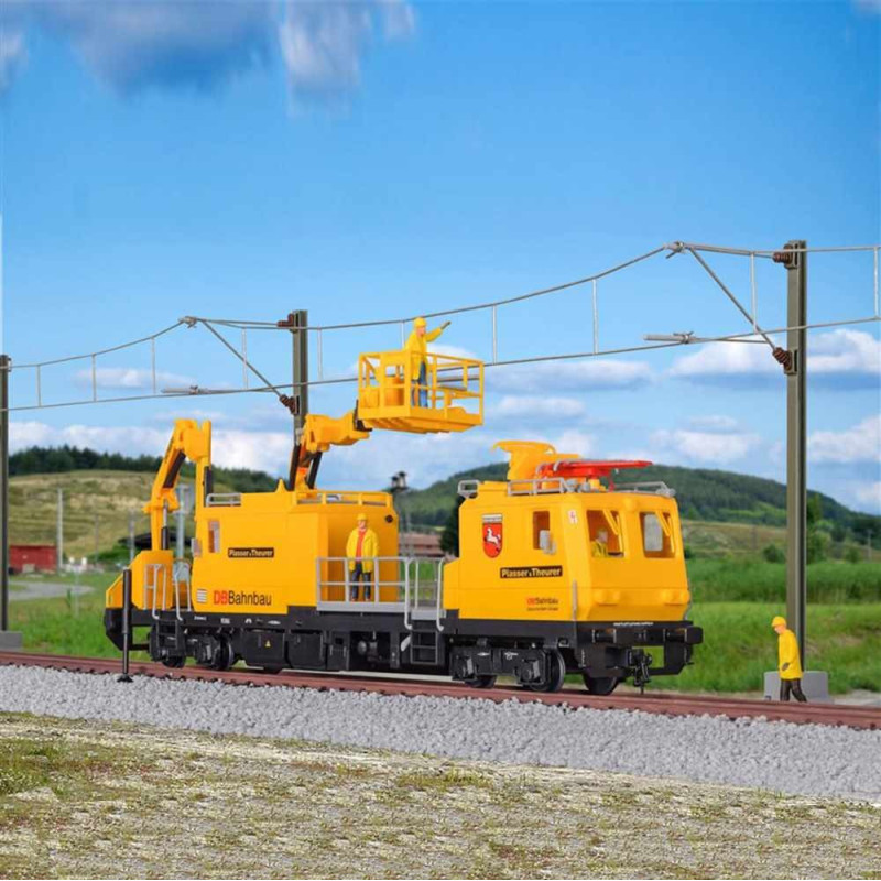 Entretien des caténaires Plasser & Theurer maquette à monter -HO-1/87-KIBRI 16082