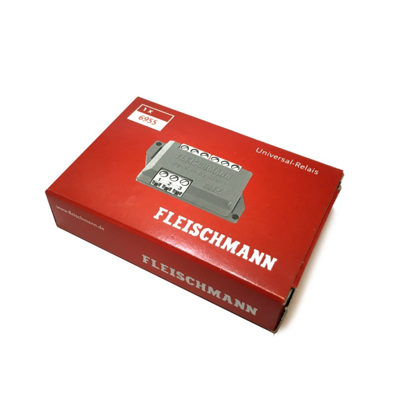 Relais universel 2 inverseurs séparés "6-3"-Toutes échelles-FLEISCHMANN 6955
