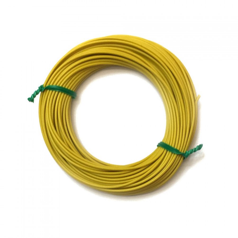 Câble jaune souple cuivre 10ml 0.14mm² HERKAT 3614