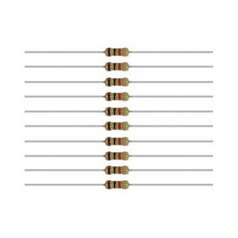 10 résistances 1/4 watt 1000 ohm -Toutes échelles-PECO PL-29
