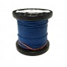 Câble bleu souple cuivre 50ml 0.14mm² HERKAT 3663
