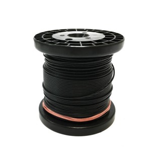 Câble noir souple cuivre 50ml 0.14mm² HERKAT 3665