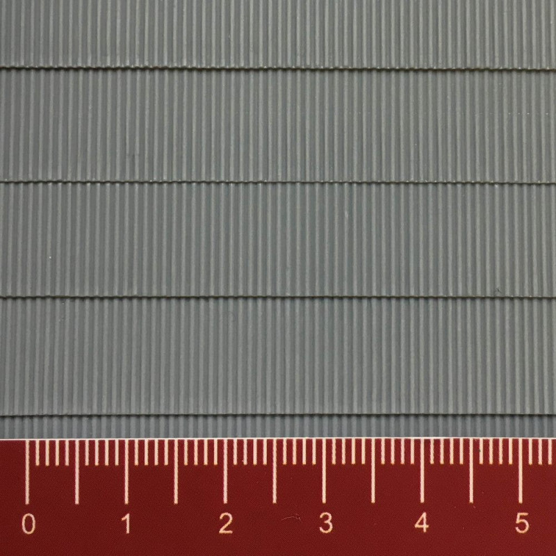 Plaque plastique toit type tôle ondulée HO-1/87-VOLLMER 46027