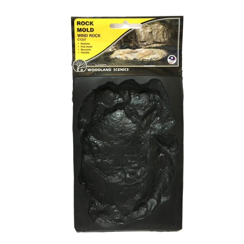 Moule flexible pour roche de sable -HO et N-WOODLAND SCENICS C1237