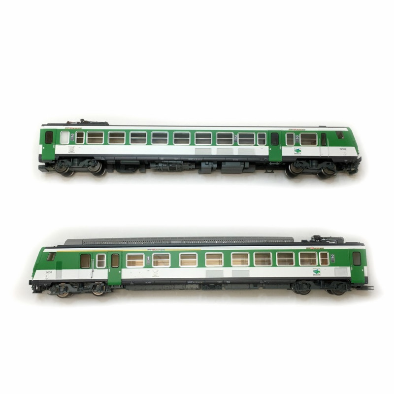 Automotrice Z2 Z9604 Bretagne Sncf époque V-HO-1/87-PIKO 96434