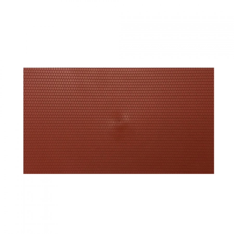 Plaque plastique toit tuiles terre cuite HO-1/87-VOLLMER 46026