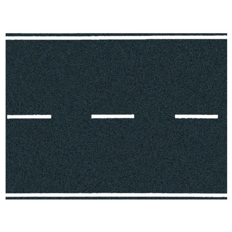 Feuille de route droite 1m / 66mm souple et autocollante-HO 1/87-NOCH 60706