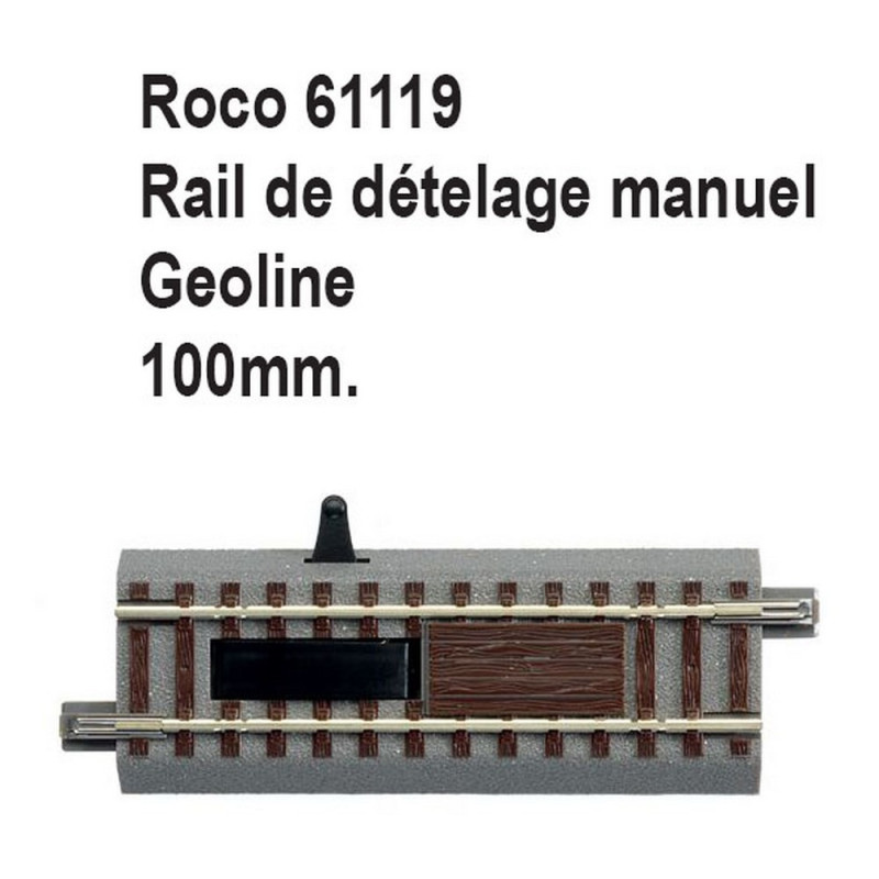 61141 ROCO GEOLINE HO AIGUILLAGE ELECTRIQUE A DROITE AVEC MOTEUR