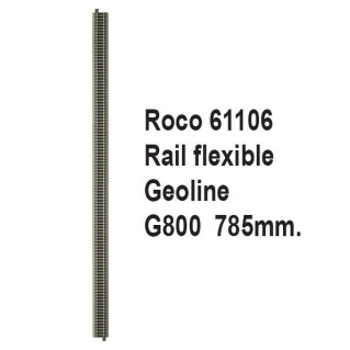 Rail Geoline G800 flexible 785mm-HO-1/87-ROCO 61106