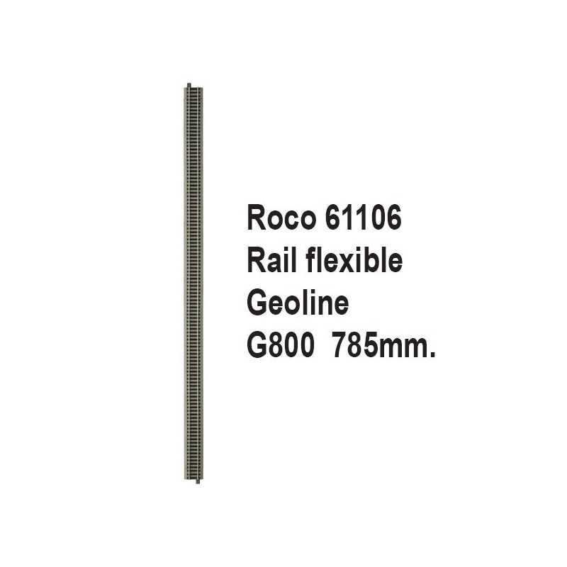 Rail Geoline G800 flexible 785mm-HO-1/87-ROCO 61106