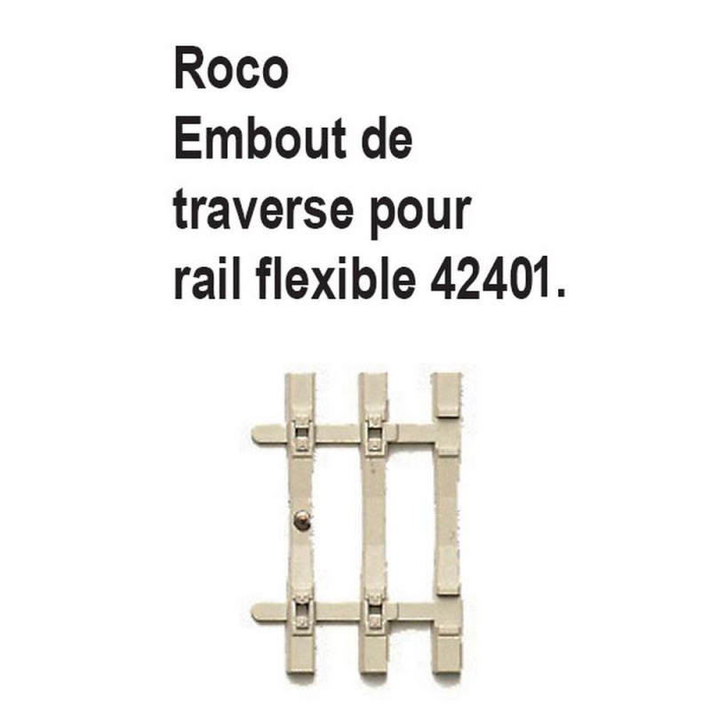 Embout de traverse béton code 83 -HO-1/87-ROCO 42601