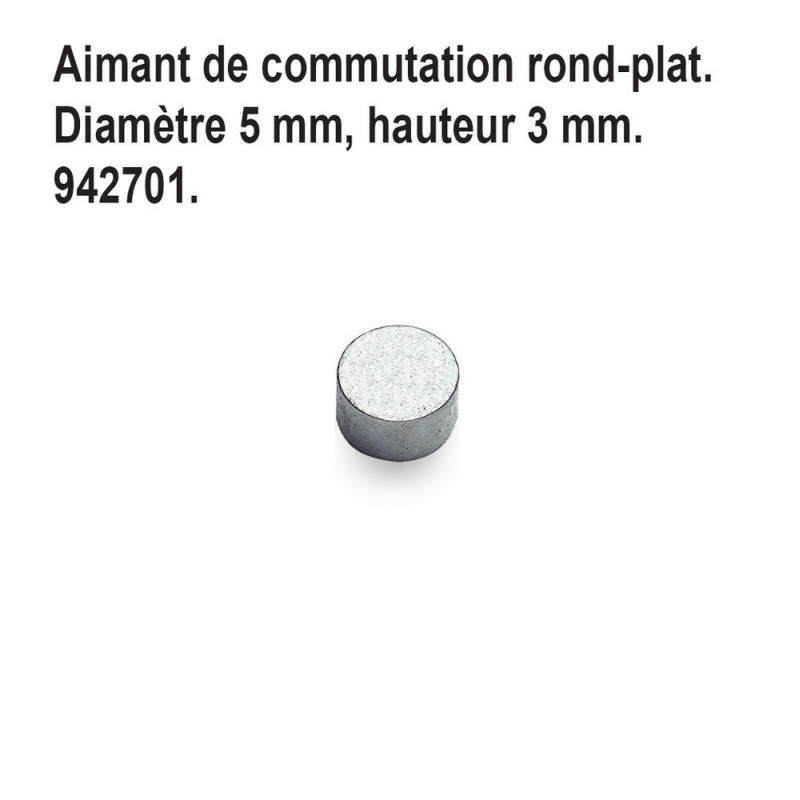 Aimant de commutation rond-plat-N 1/160-FLEISCHMANN 942701