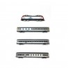 Coffret 4 élements Cisalpino EuroCity ép V-N-1/160-ARNOLD HN2325