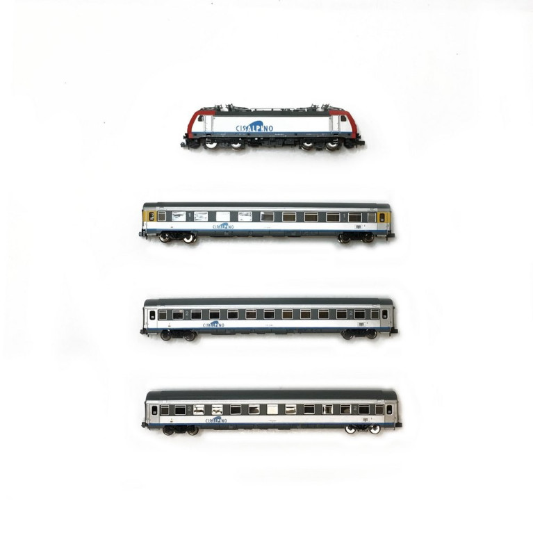 Coffret 4 élements Cisalpino EuroCity ép V-N-1/160-ARNOLD HN2325