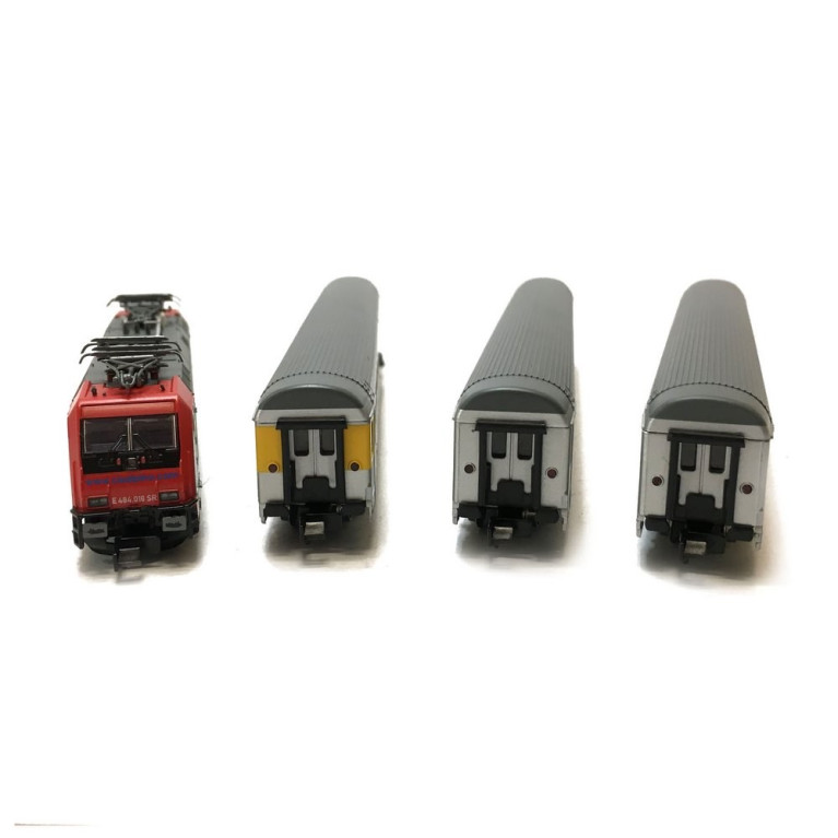 Coffret 4 élements Cisalpino EuroCity ép V-N-1/160-ARNOLD HN2325
