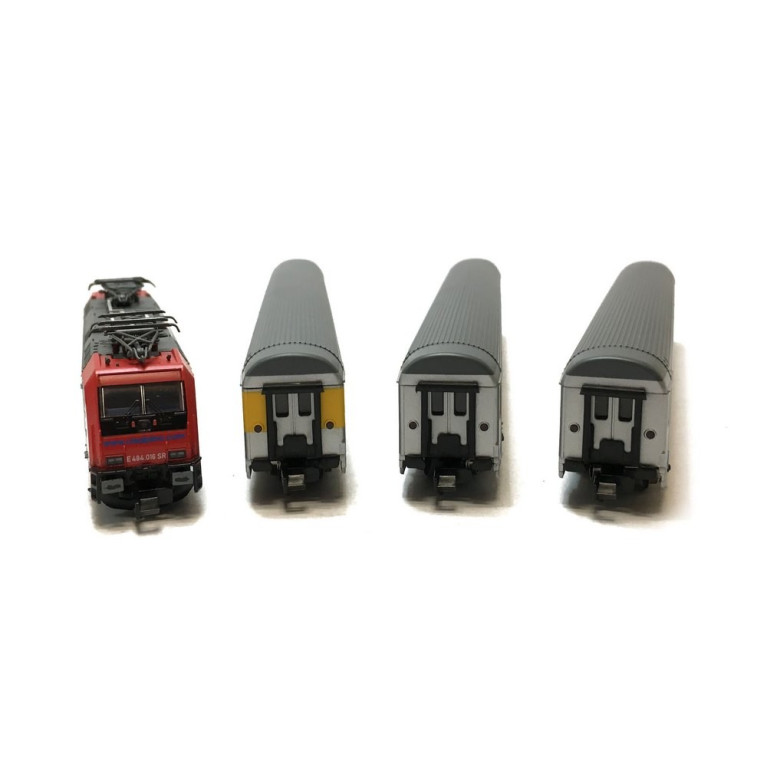 Coffret 4 élements Cisalpino EuroCity ép V-N-1/160-ARNOLD HN2325