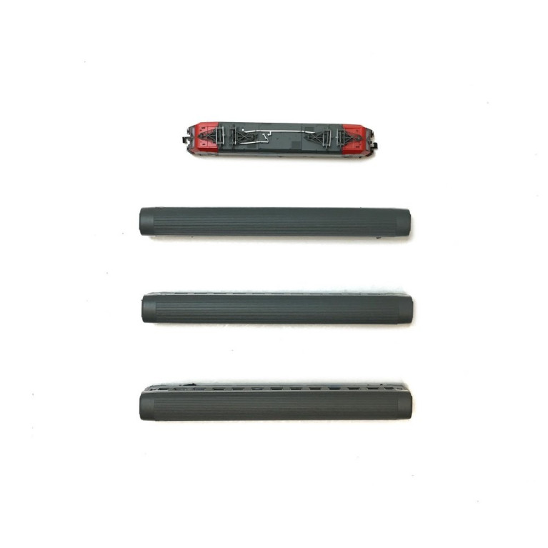 Coffret 4 élements Cisalpino EuroCity ép V-N-1/160-ARNOLD HN2325