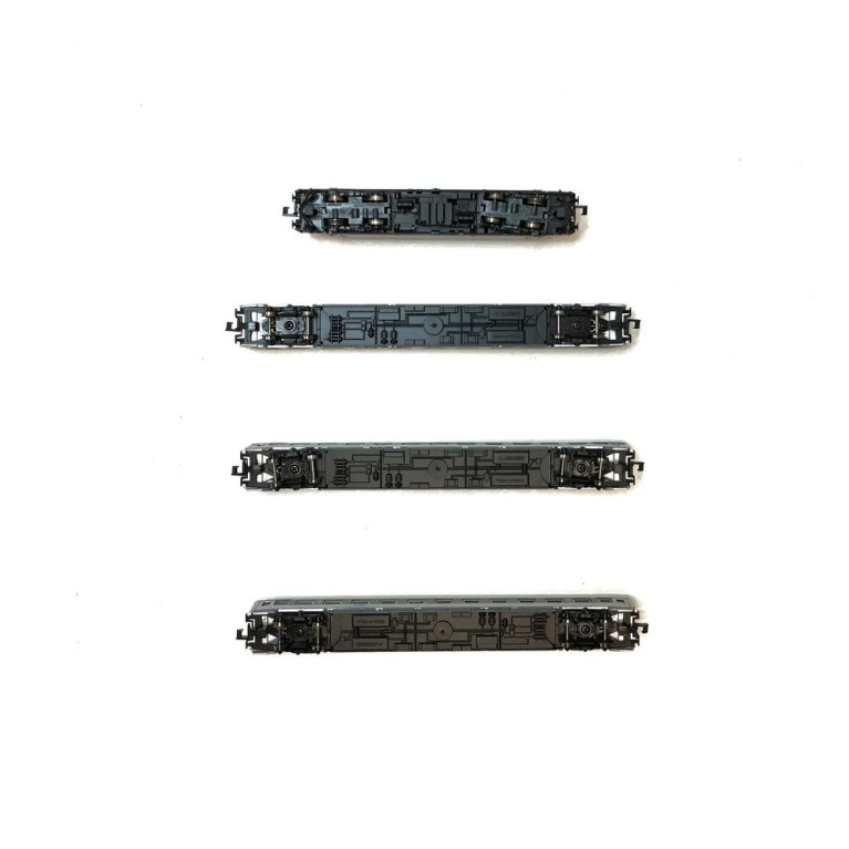 Coffret 4 élements Cisalpino EuroCity ép V-N-1/160-ARNOLD HN2325