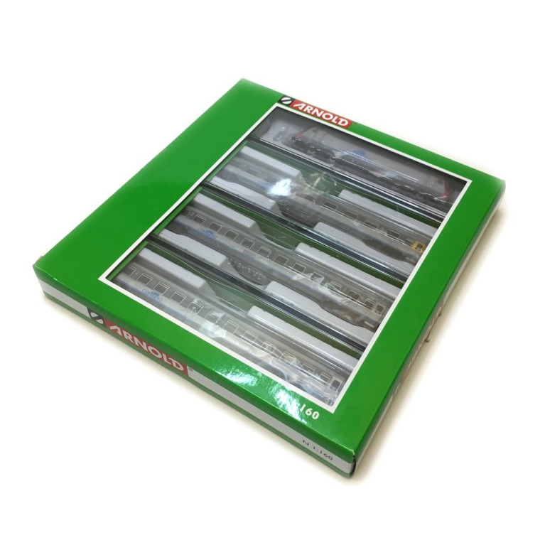 Coffret 4 élements Cisalpino EuroCity ép V-N-1/160-ARNOLD HN2325