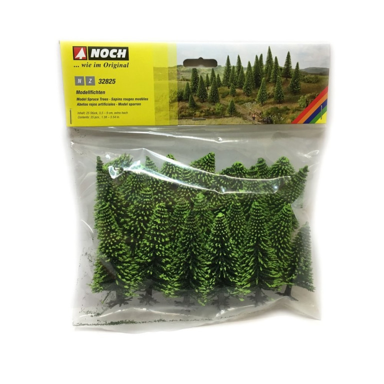 25 sapins de 35 à 90mm-N Z-NOCH 32825