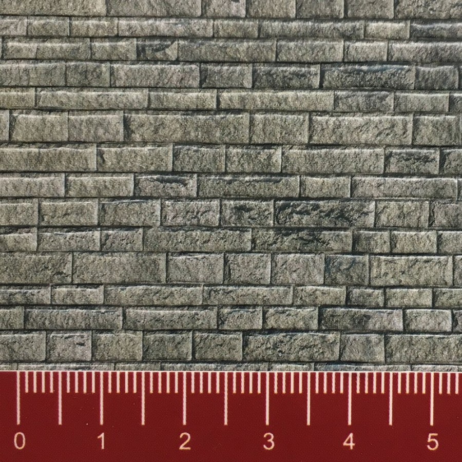 Plaque cartonnée mur en pierres-N 1/160-VOLLMER 47369