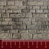 Plaque cartonnée mur pierre de taille HO-1/87-VOLLMER 46049
