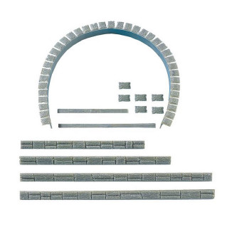 Arcs pour entrée de tunnel-HO-1/87-FALLER 120550