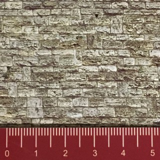 Plaque cartonnée mur de pierres granit-N 1/160-VOLLMER 47367
