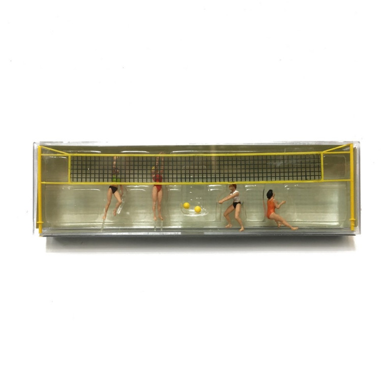 Partie de Beach Volley-HO-1/87-PREISER 10528