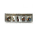 Voyageurs + chariots à bagages-HO-1/87-PREISER 10459