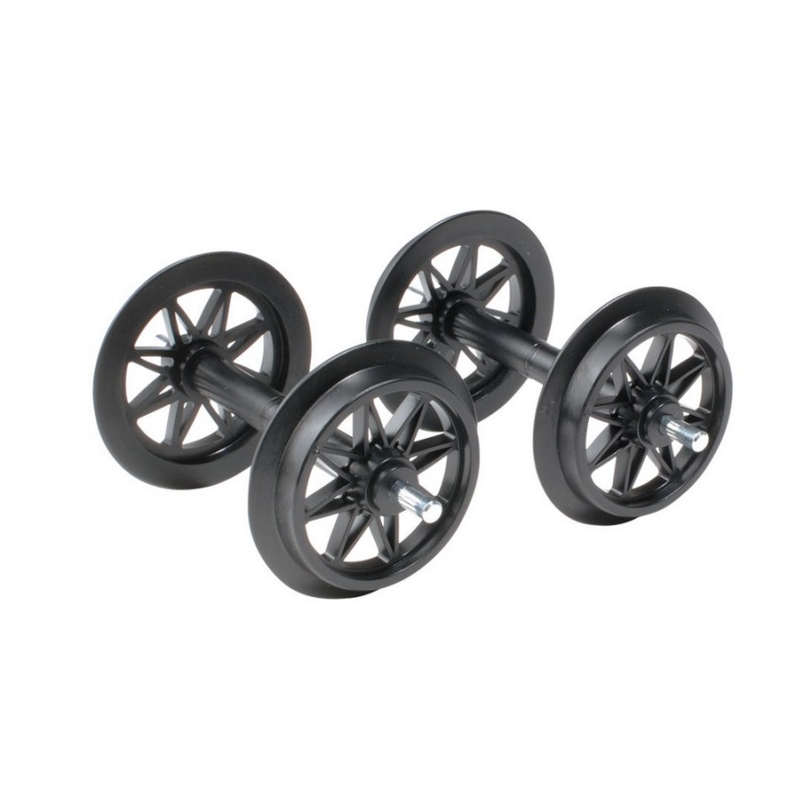 2 essieux plastique roues à doubles rayons-G 1/22.5-LGB 67303