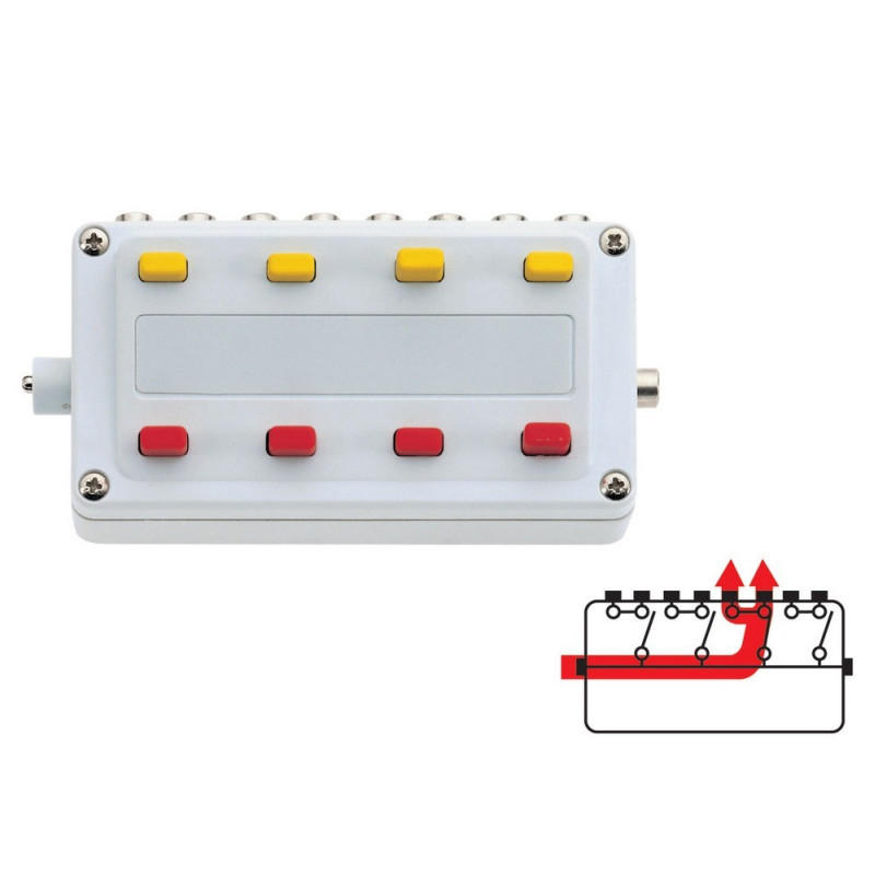 Boitier de commande 4 switch on/off-Toutes échelles-MARKLIN 72740