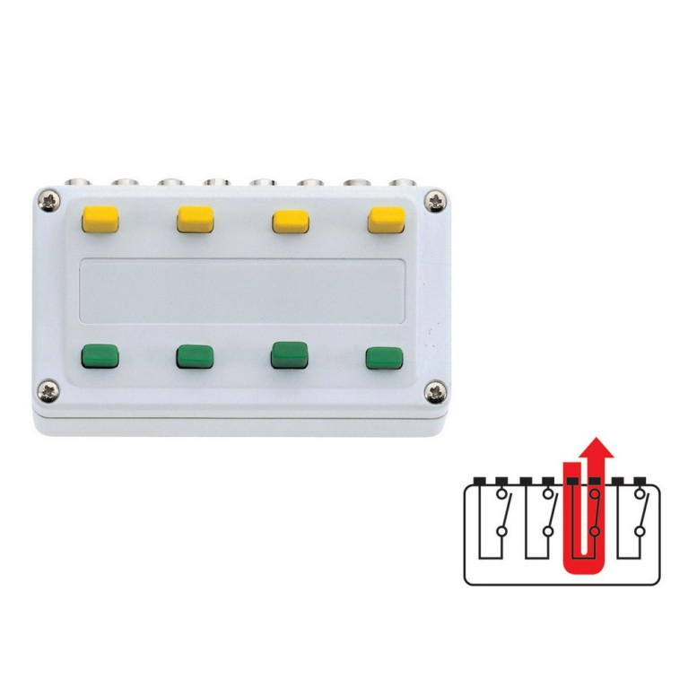 Boitier de commande 4 switch on/off-Toutes échelles-MARKLIN 72730