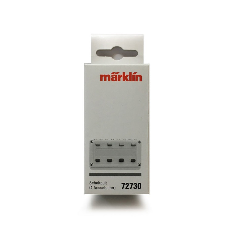 Boitier de commande 4 switch on/off-Toutes échelles-MARKLIN 72730