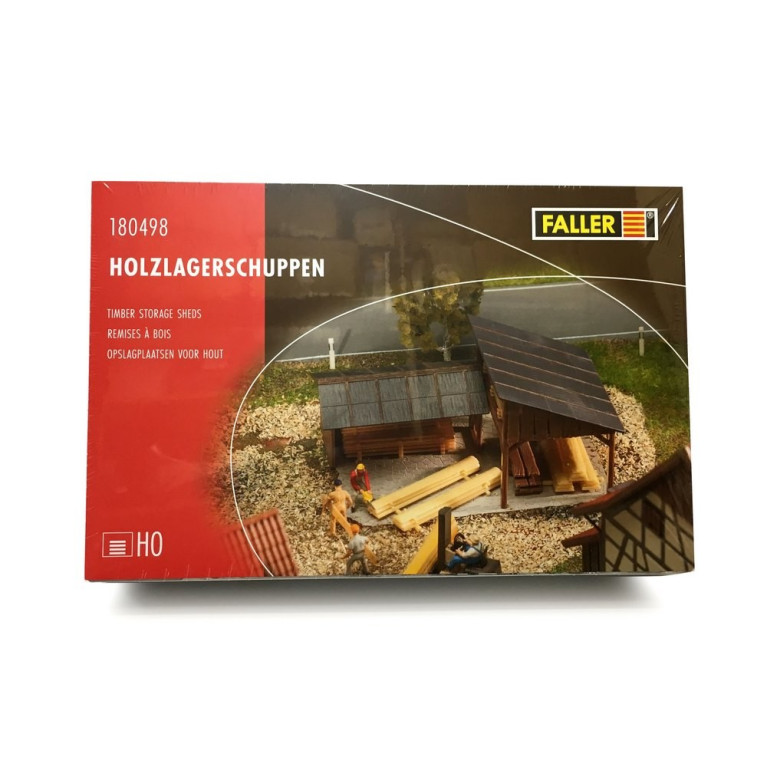 Remise à bois-HO-1/87-FALLER 180498