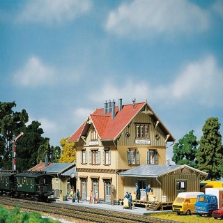 Grande gare de village-HO-1/87-FALLER 110107