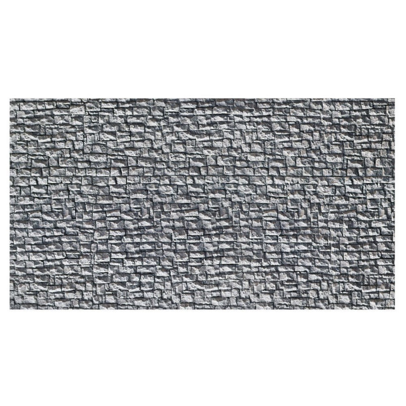 Mur de pierres "moellons"-N 1/160-NOCH 34940