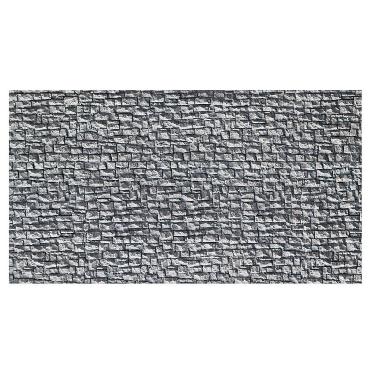 Mur de pierres "moellons"-N 1/160-NOCH 34940