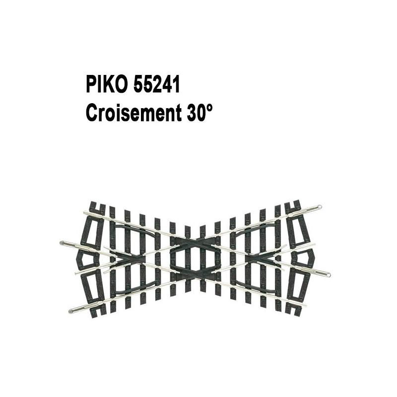 Croisement 30°-HO-1/87-PIKO 55241