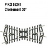 Croisement 30°-HO-1/87-PIKO 55241