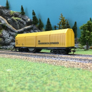Wagon nettoyeur-HO-1/87-LUX MODELLBAU 9131