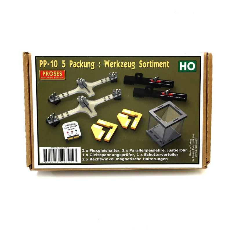 Set de 5 outils-HO 1/87-PROSES PP-10