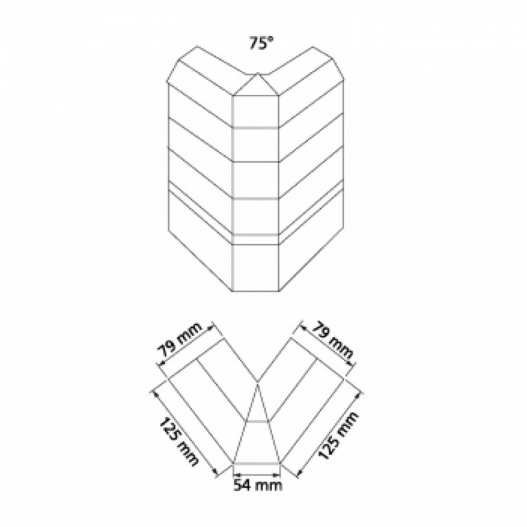 Immeuble d'angle à 3 degrés d'ouverture-HO 1/87-AUHAGEN 11447