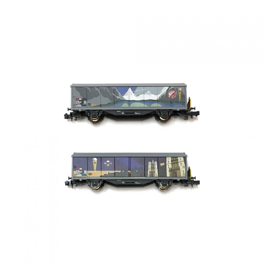 Coffret de 2 wagons bière SBB-N-1/160-MINITRIX 15798