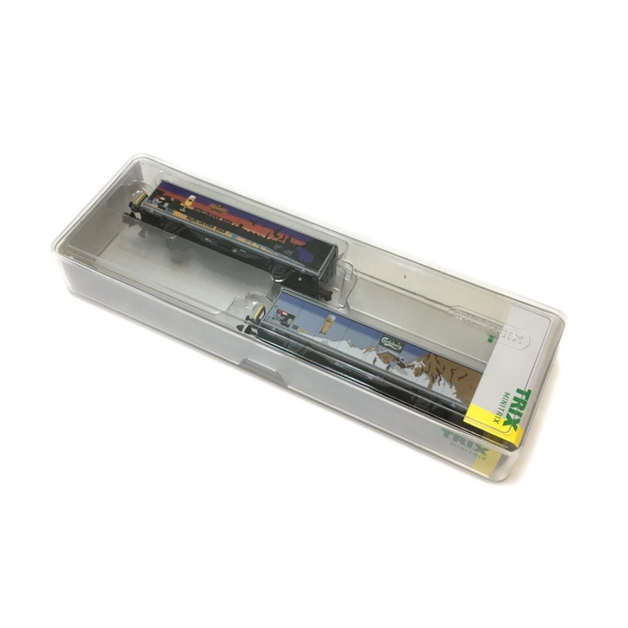 Coffret de 2 wagons bière SBB-N-1/160-MINITRIX 15798